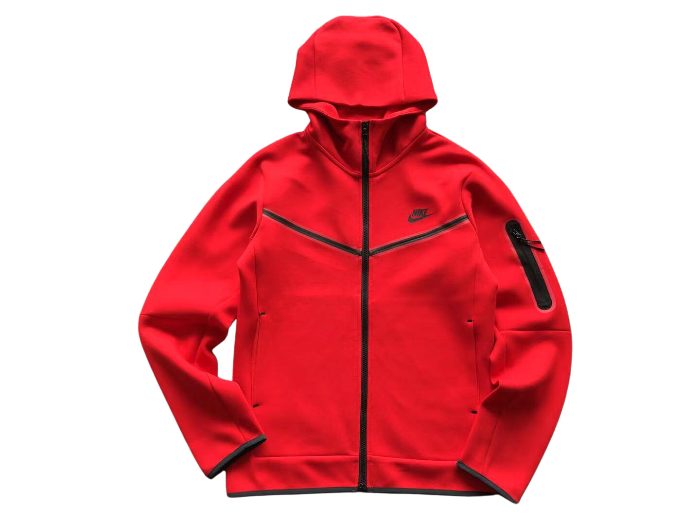 Red NK Tech Fleece