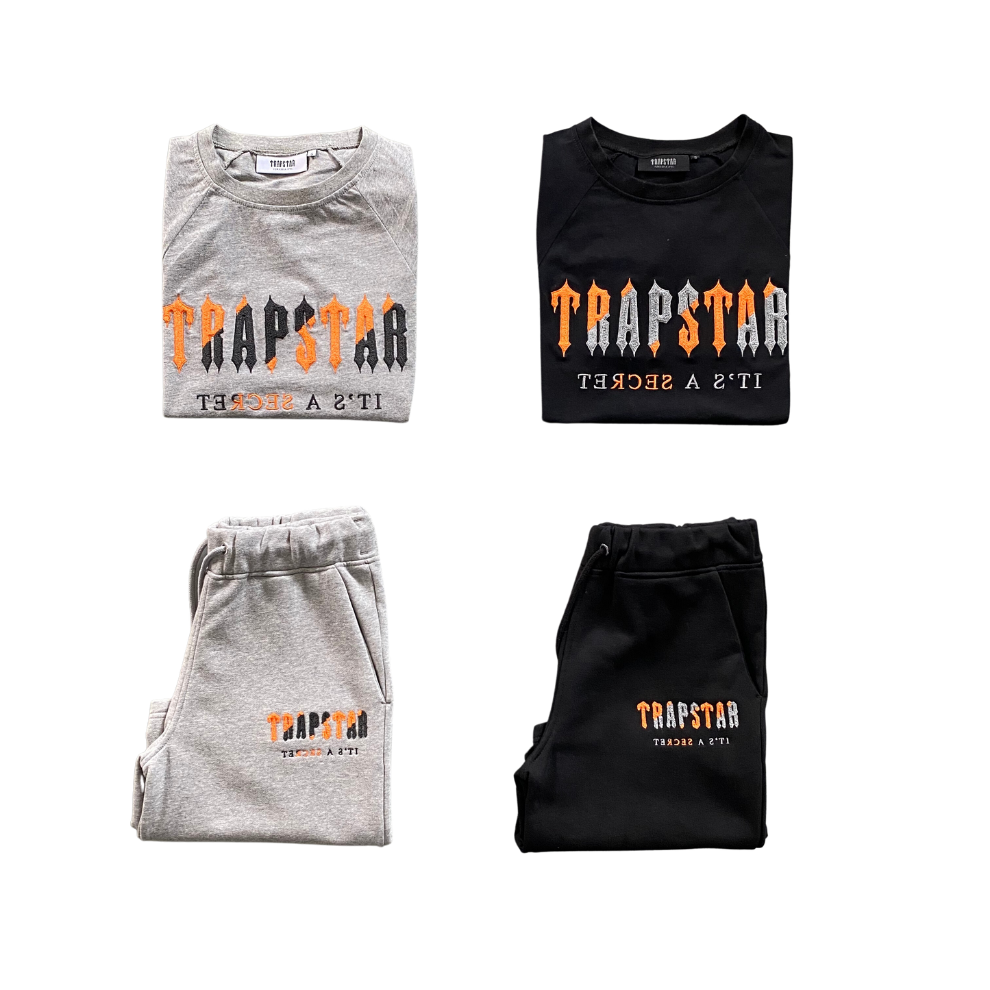 Orange Tstar Short Set