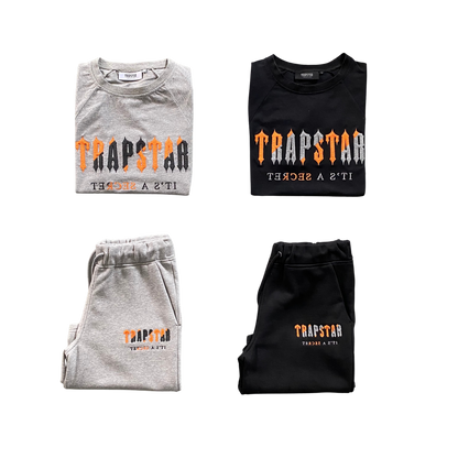 Orange Tstar Short Set