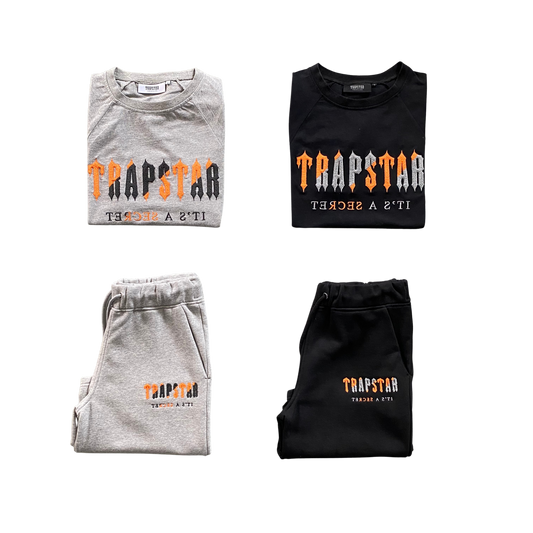 Orange Tstar Short Set