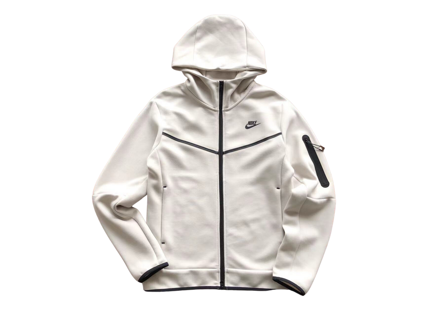 White NK Tech Fleece